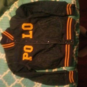 Polo Denim Varsity Jacket